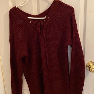Knit sweater